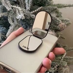 Dior Beauty Makeup Mirror With Phone Holder Stand Dual Mirror